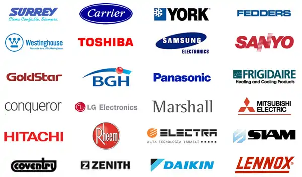 Marcas de Aire Acondicionado